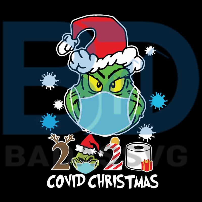 Download Grinch 2020 Covid Christmas Svg, Grinch Christmas Svg, The ...