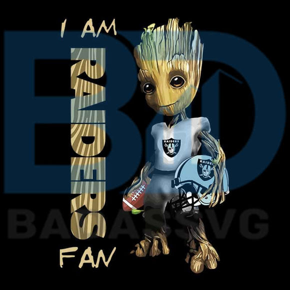 Groot Fan Las Vegas Raiders Nfl Svg Football Svg Cricut File Svg Badassvg