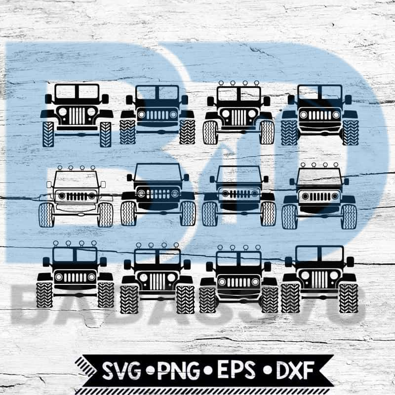 Free Free 103 Jeep Truck Svg SVG PNG EPS DXF File