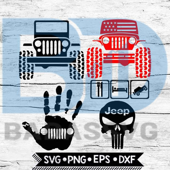 Download Jeep Svg Skull Svg Bundle Svg Cricut File Badassvg