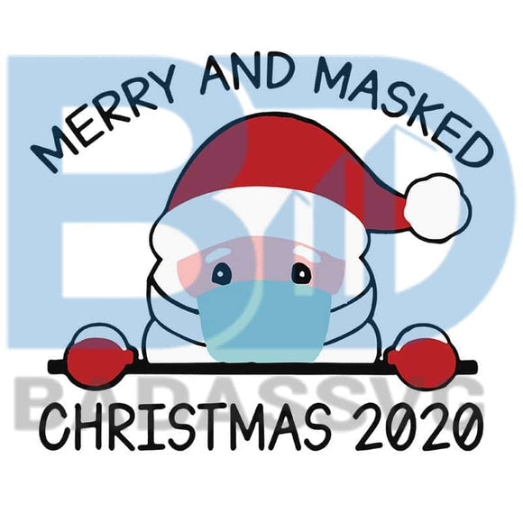 Download Let It Snow Gnome Mask Christmas Svg Merry And Masked Christmas 2020 Badassvg