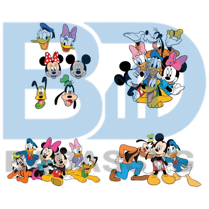 Free Free 270 Mickey Mouse And Friends Svg SVG PNG EPS DXF File