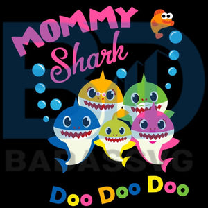 Free Free 173 Mama Baby Shark Svg SVG PNG EPS DXF File