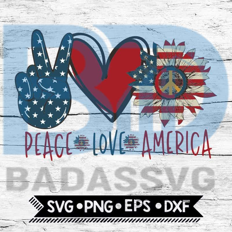 Free Free Love Svg 4Th Of July 416 SVG PNG EPS DXF File