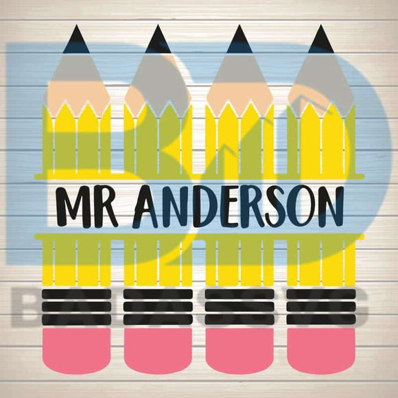 Download Pencil Monogram Svg Pencil Svg Teacher Svg School Svg Education Svg P Badassvg