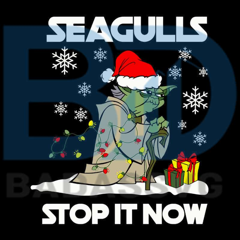 Download Star Wars Yoda Santa Seagulls Stop It Now Christmas Svg ...