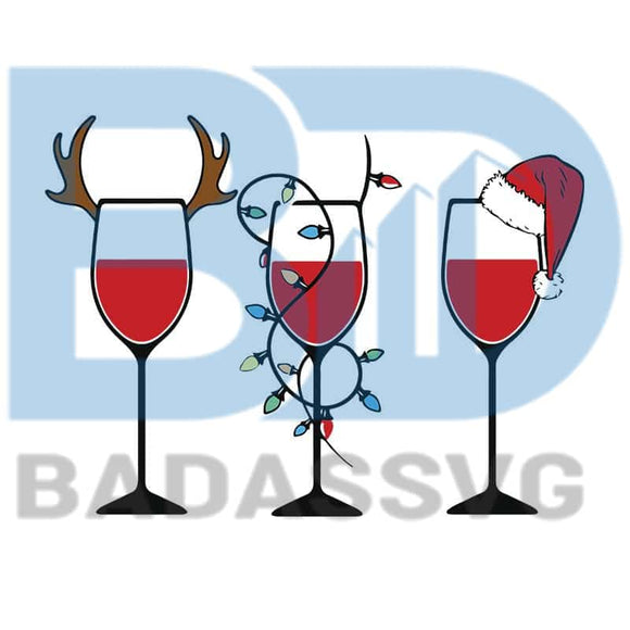 Download Wine Glass Christmas Wine Glass Wine Glass Svg Wine Glass Png Badassvg