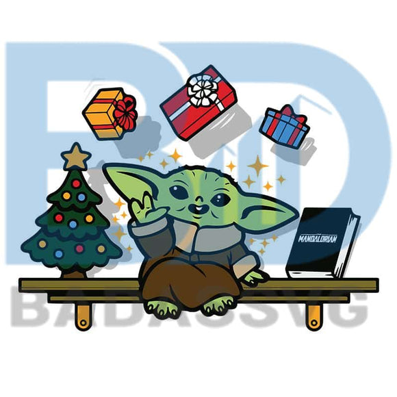 Download Xmas Tree Baby Yoda Christmas Christmas Svg Christmas Svg Files Badassvg