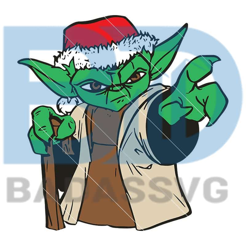 Download Yoda Christmas svg, Yoda Star Wars svg Digital Download ...