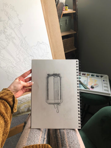 BrewDog can sketch in sketchbook