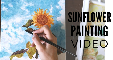 Sunflower Painting Video