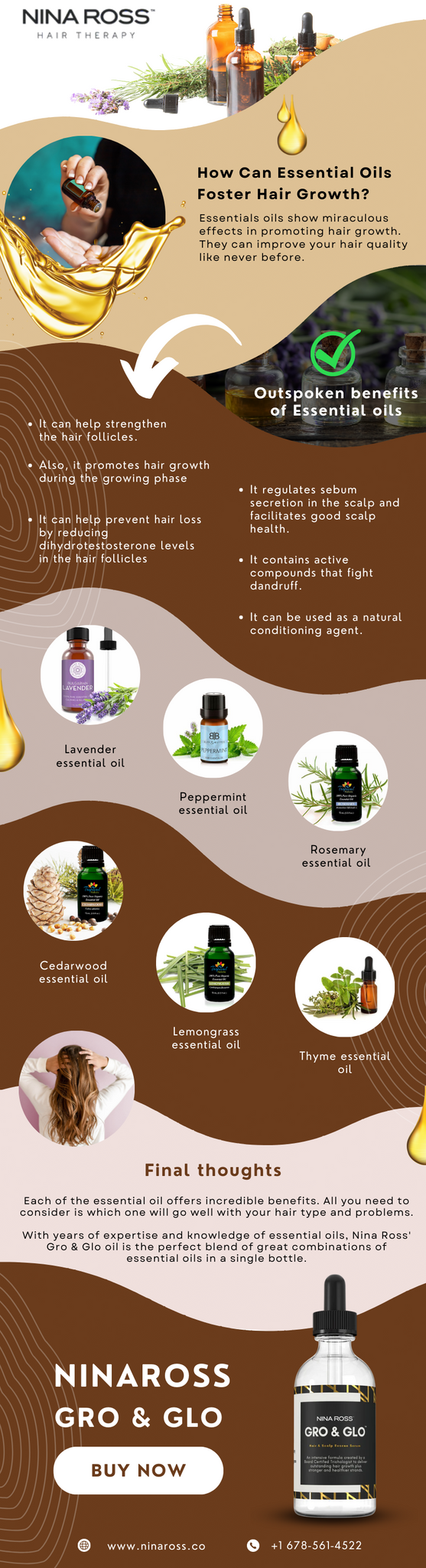 How can Essential Oils Foster Hair Growth