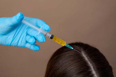Intravenous therapy for hair growth