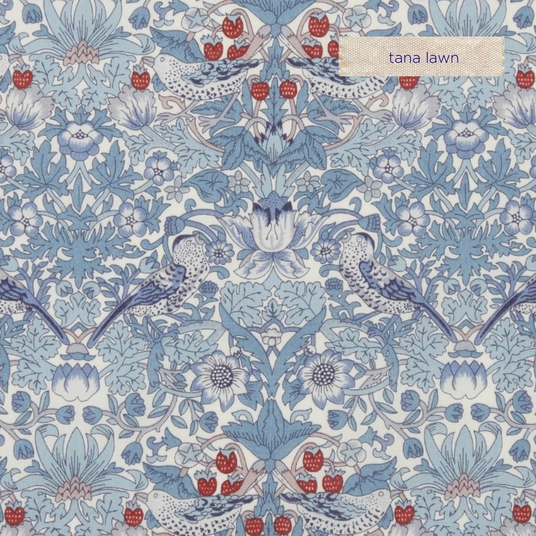 Powder Blue H (Liberty Solids) - The Strawberry Thief