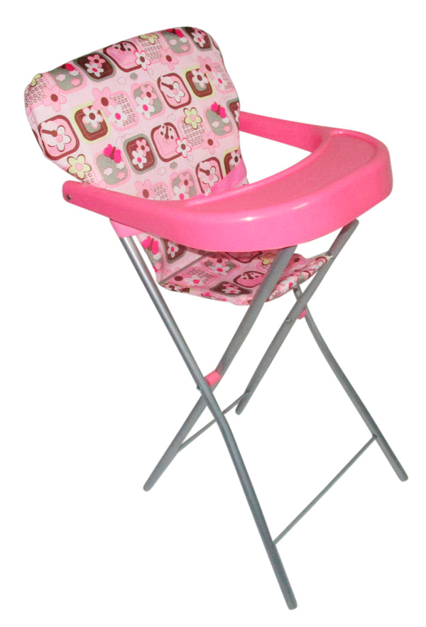 pink highchairs