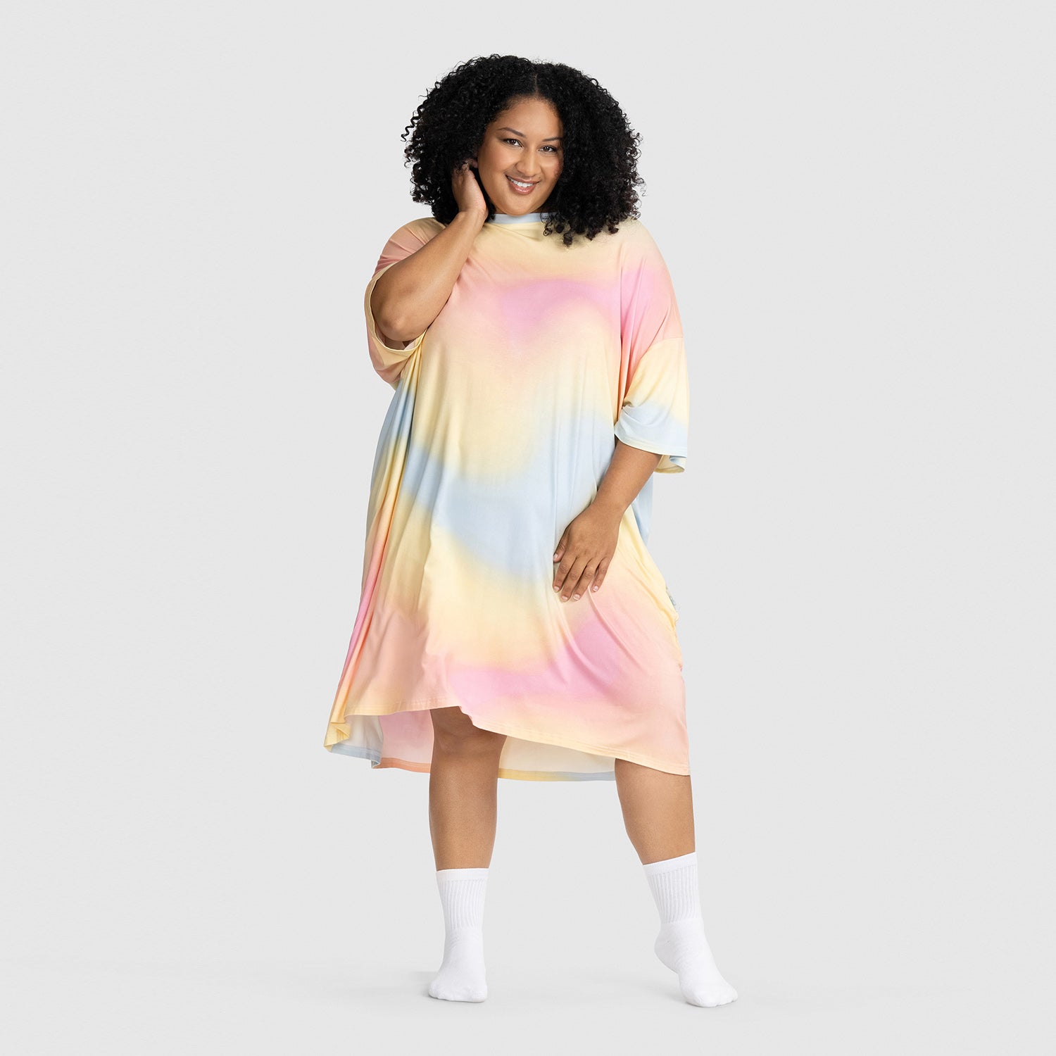 Image of Ombre Oodie Schlafshirt