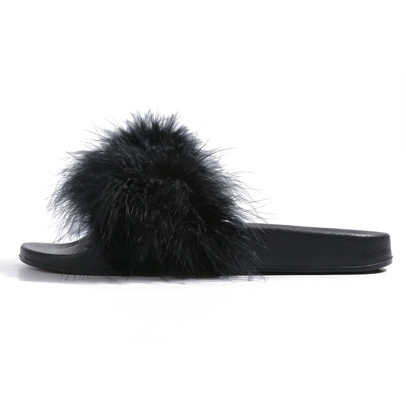 fuzzy slippers with arch support