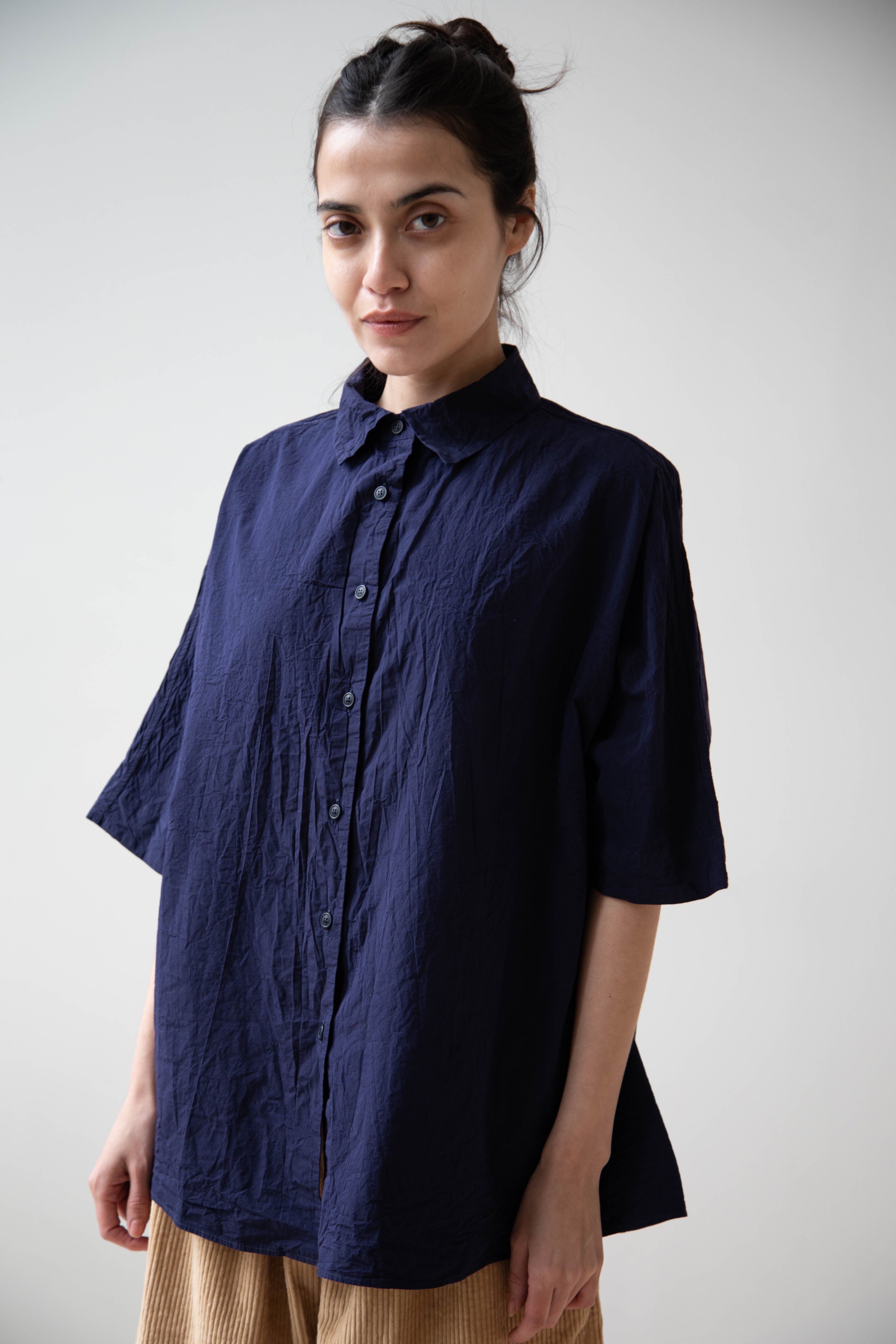 Casey Casey | Waga Shirt Light Paper Cotton in Ink