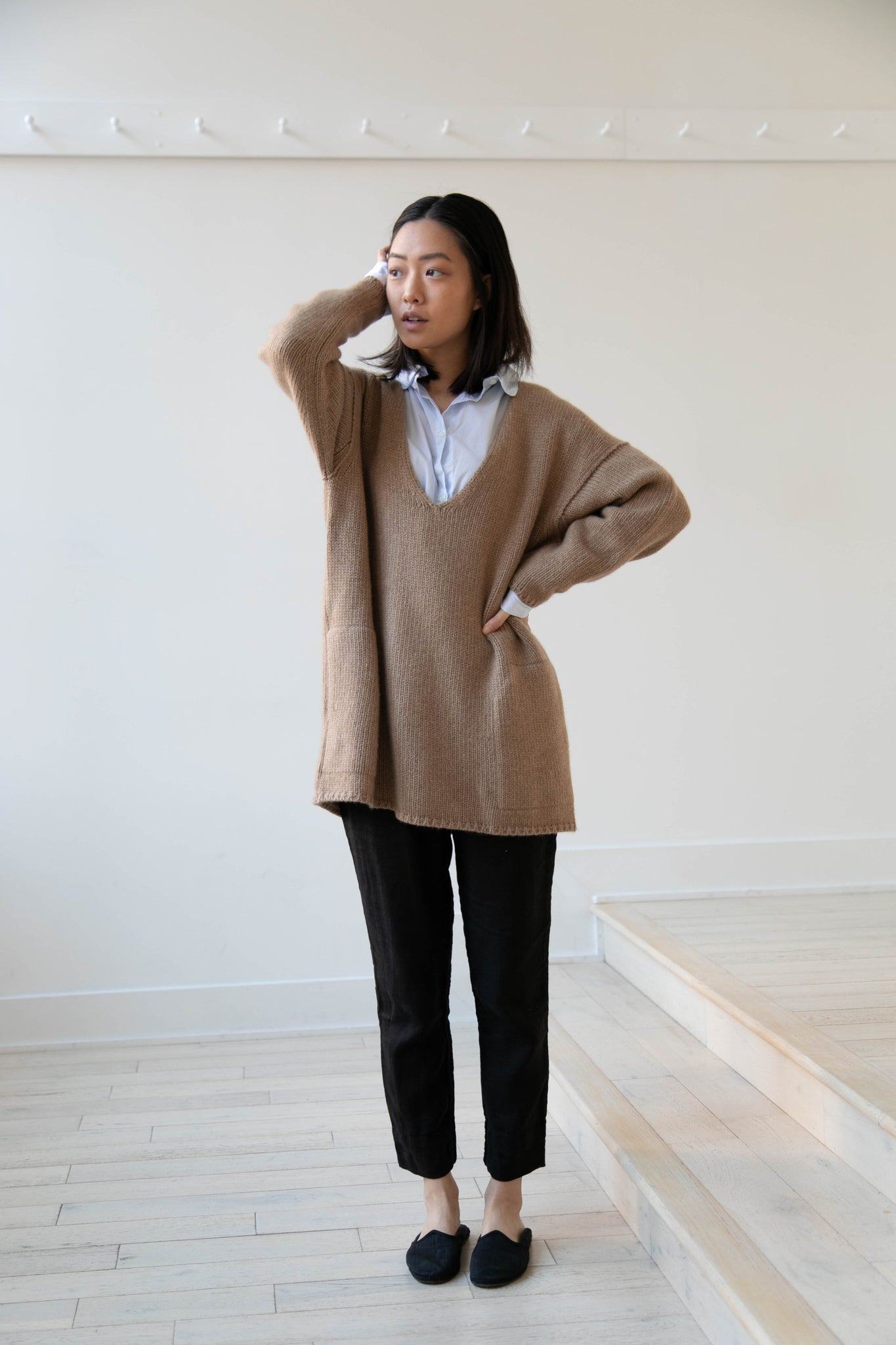 Arts & Science Cashmere Sweater Caramel