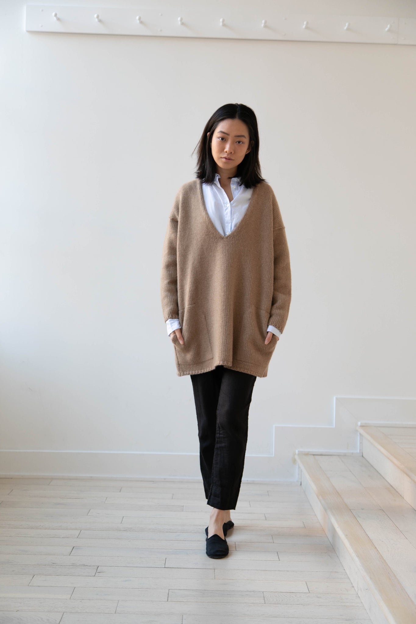 Arts & Science Cashmere Sweater Caramel