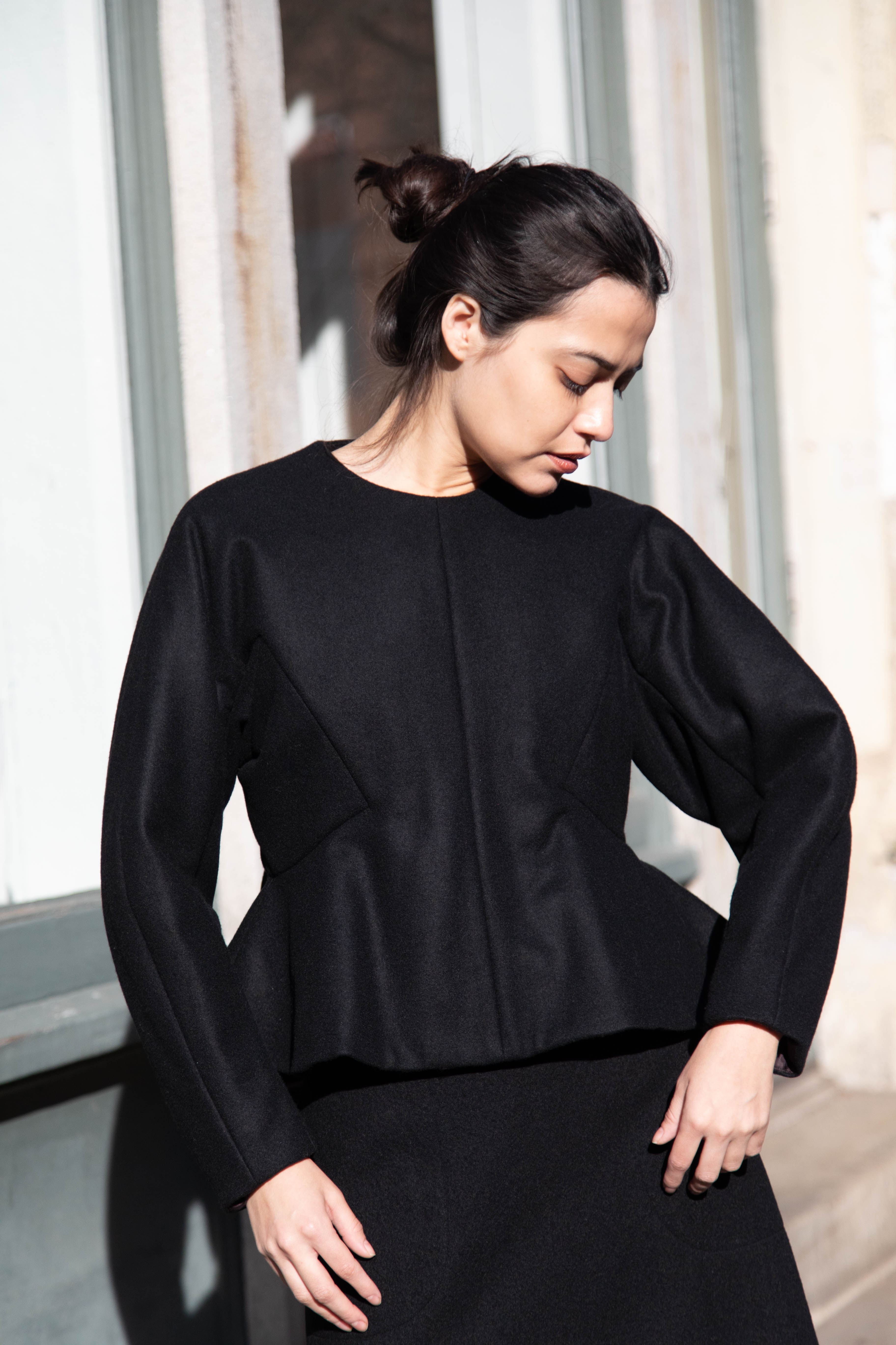 rennes — Tenne Handcrafted Modern | Pullover in Black