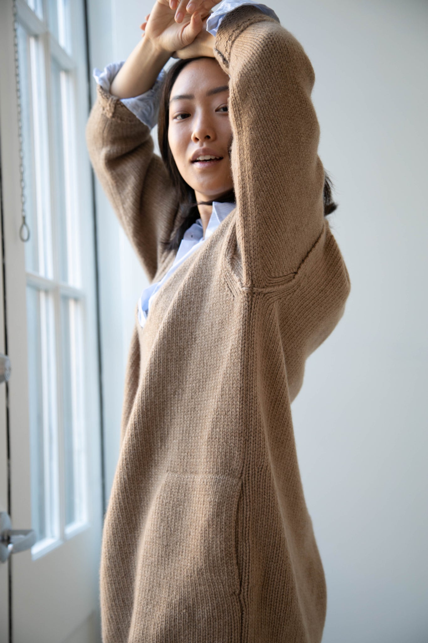 rennes — Arts & Science Cashmere Sweater Caramel