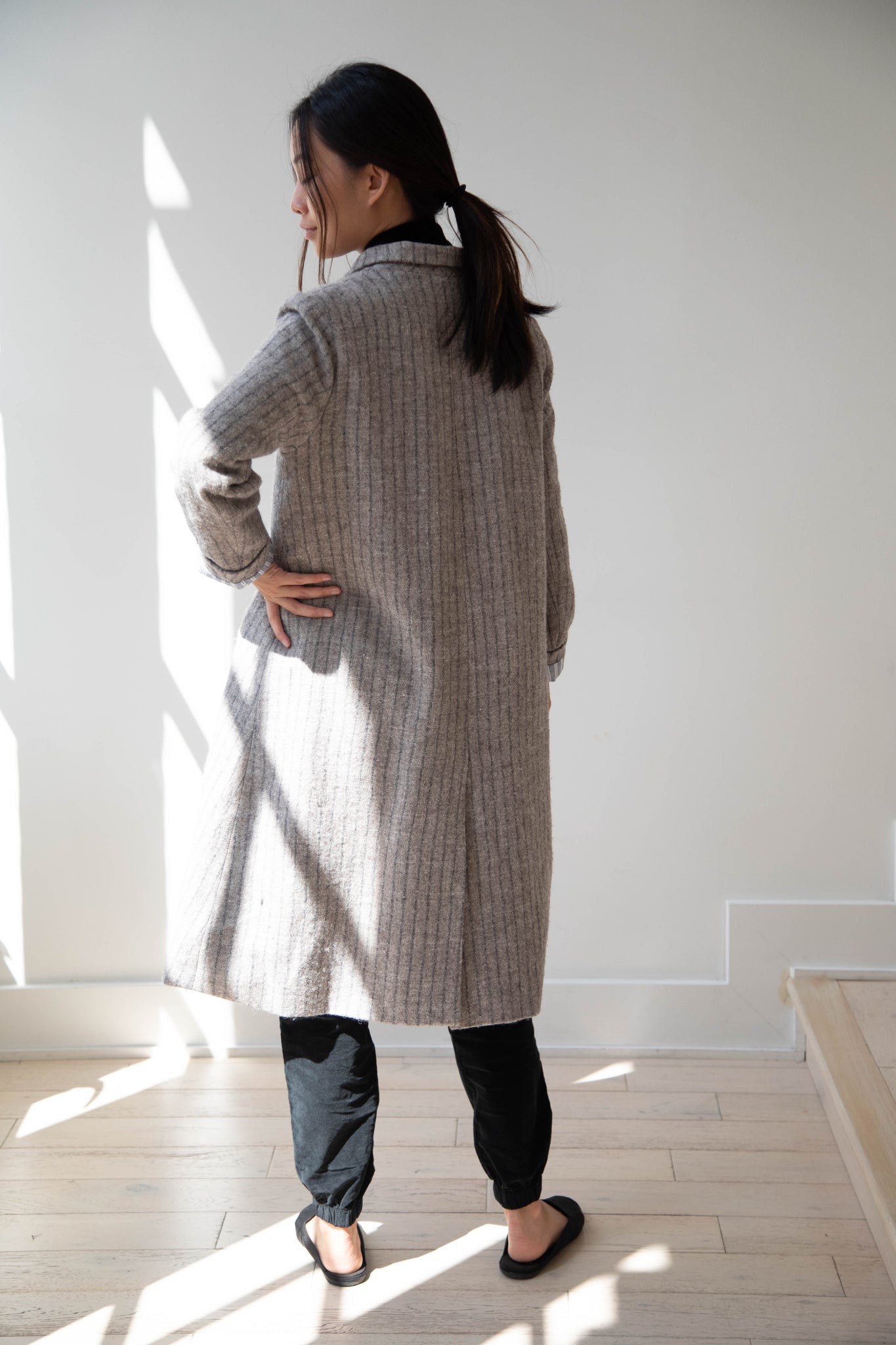 Bergfabel - Linen Wool Chester Coat バーグファベル - リネン ウール