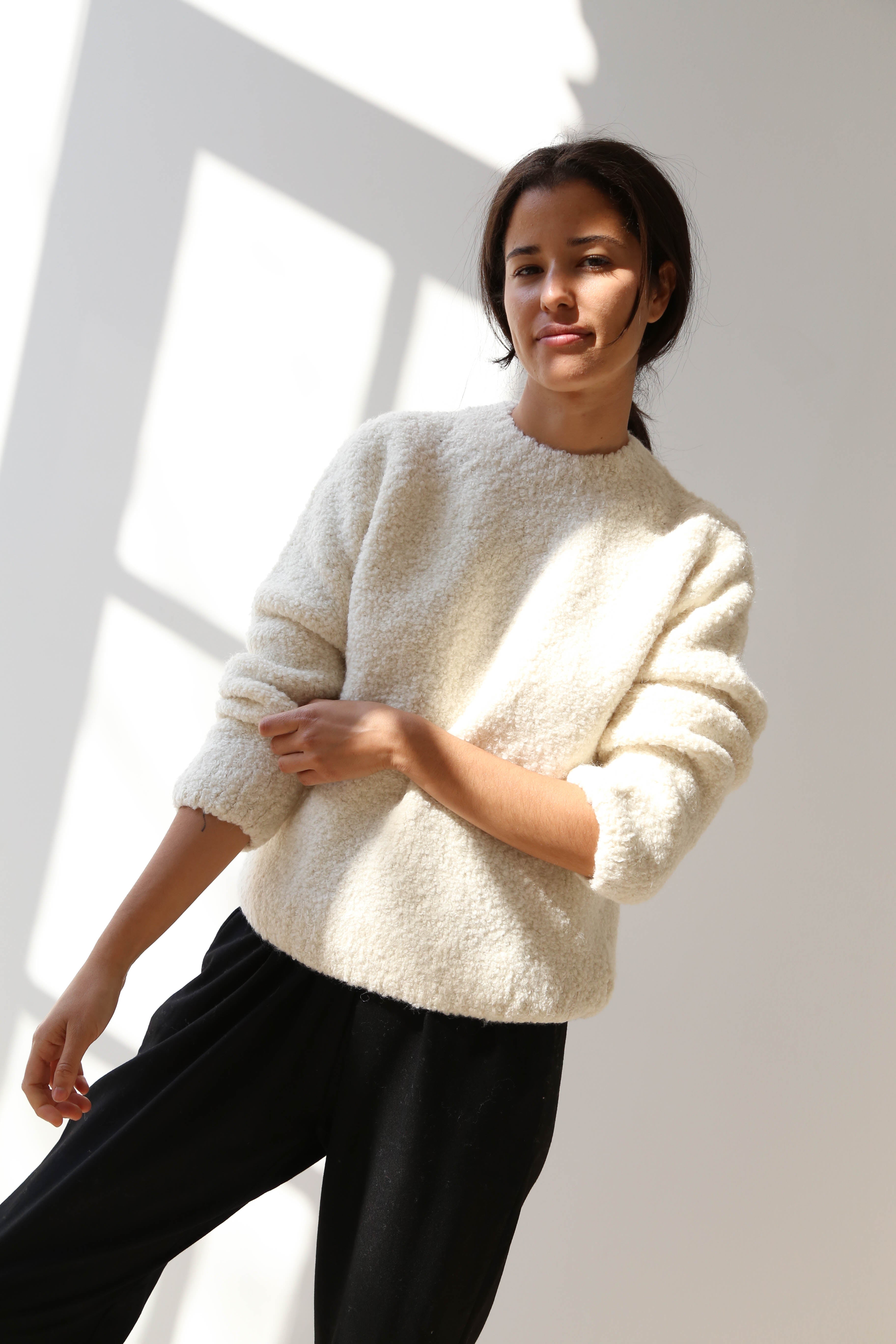 Nothing Written Somme Sweater in Ivory