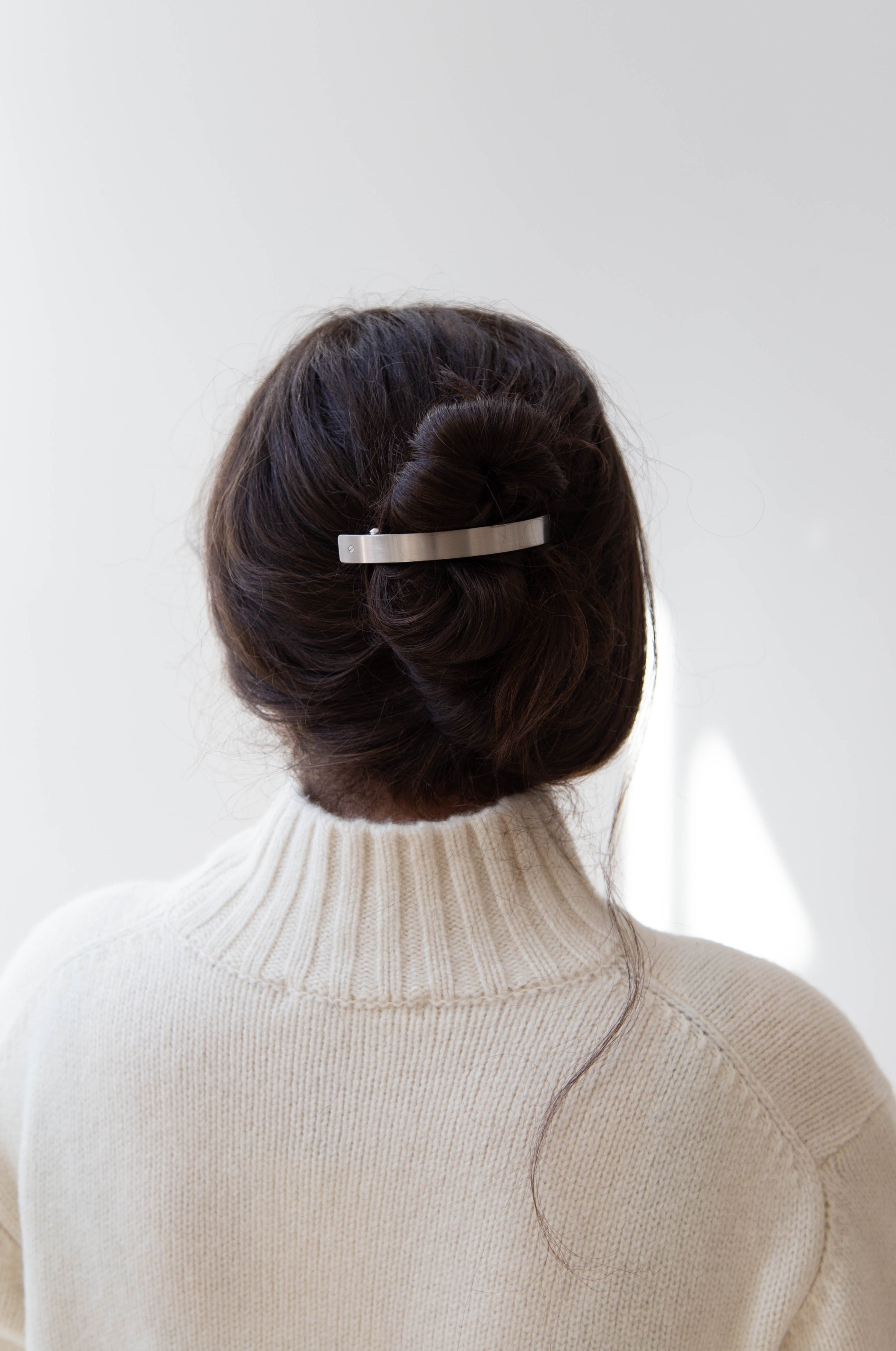 rennes — Sylvain Le Hen | Barrette 054 Brushed Silver