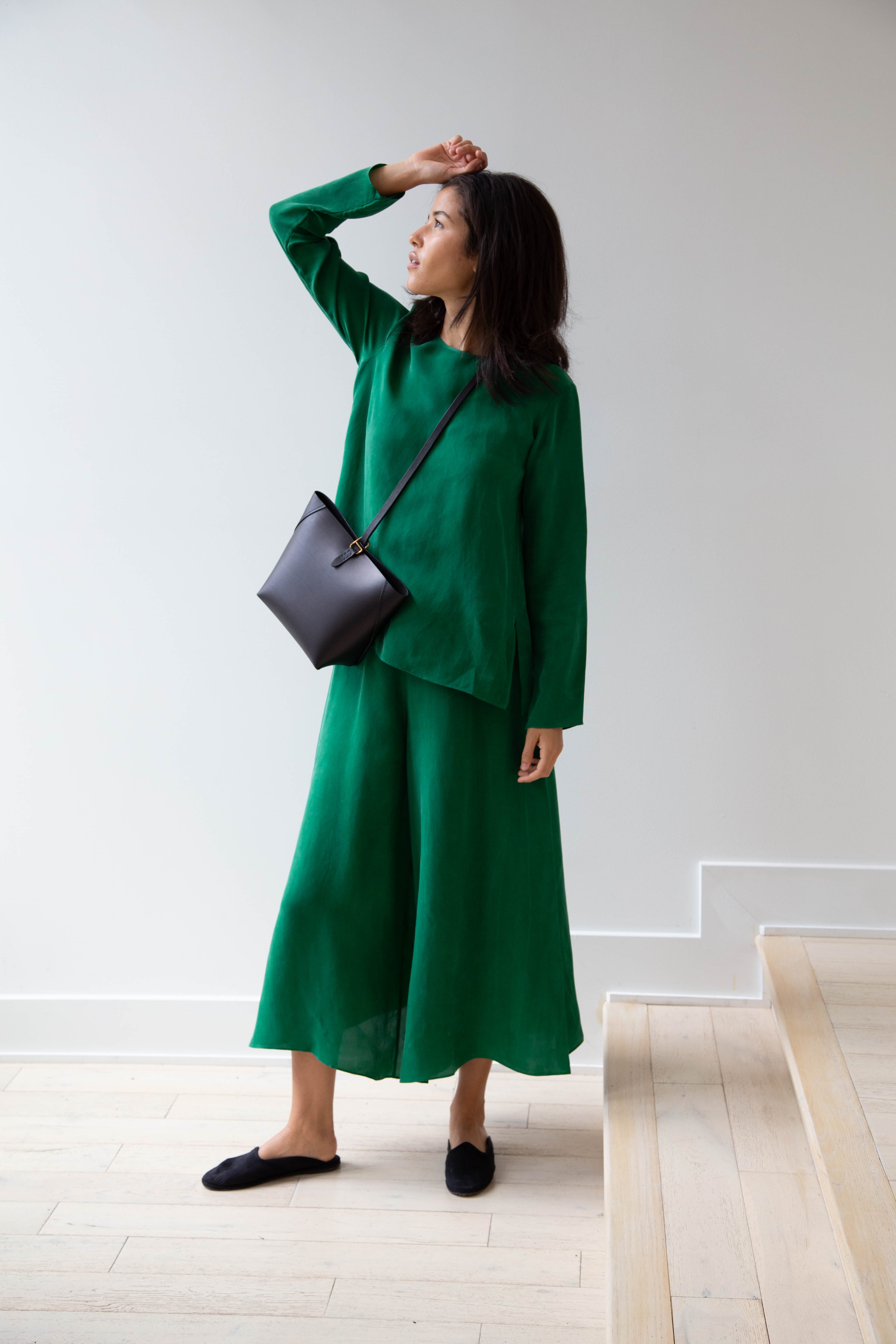 Fabiana Pigna Andorra Trouser in Emerald