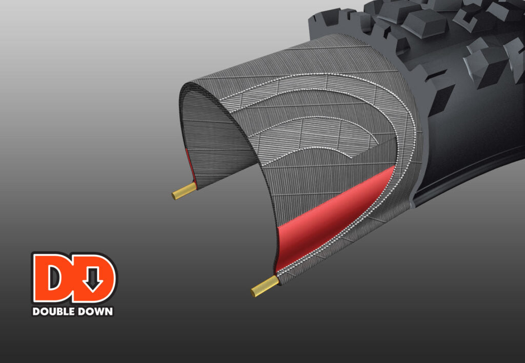 Maxxis Double Down Cassing Construction Diagram