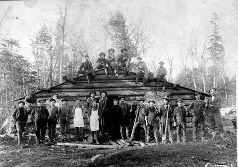 Maine Logging Camp