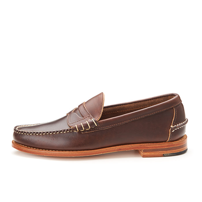 Beefroll Penny Loafers - Carolina Brown Chromexcel | Rancourt & Co ...