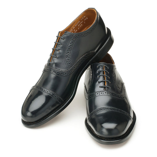 Norway Split Toe - Black Milled Shell Cordovan