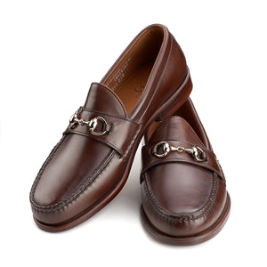 handikap kaskade privat Horsebit Loafers - Dark Brown Calf | Rancourt & Co. | Men's Boots and Shoes