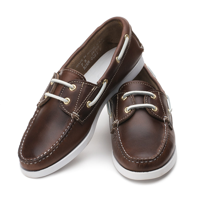 Marion Boat Shoe - Carolina Brown Chromexcel | Rancourt & Co. | Men's Boots  and Shoes