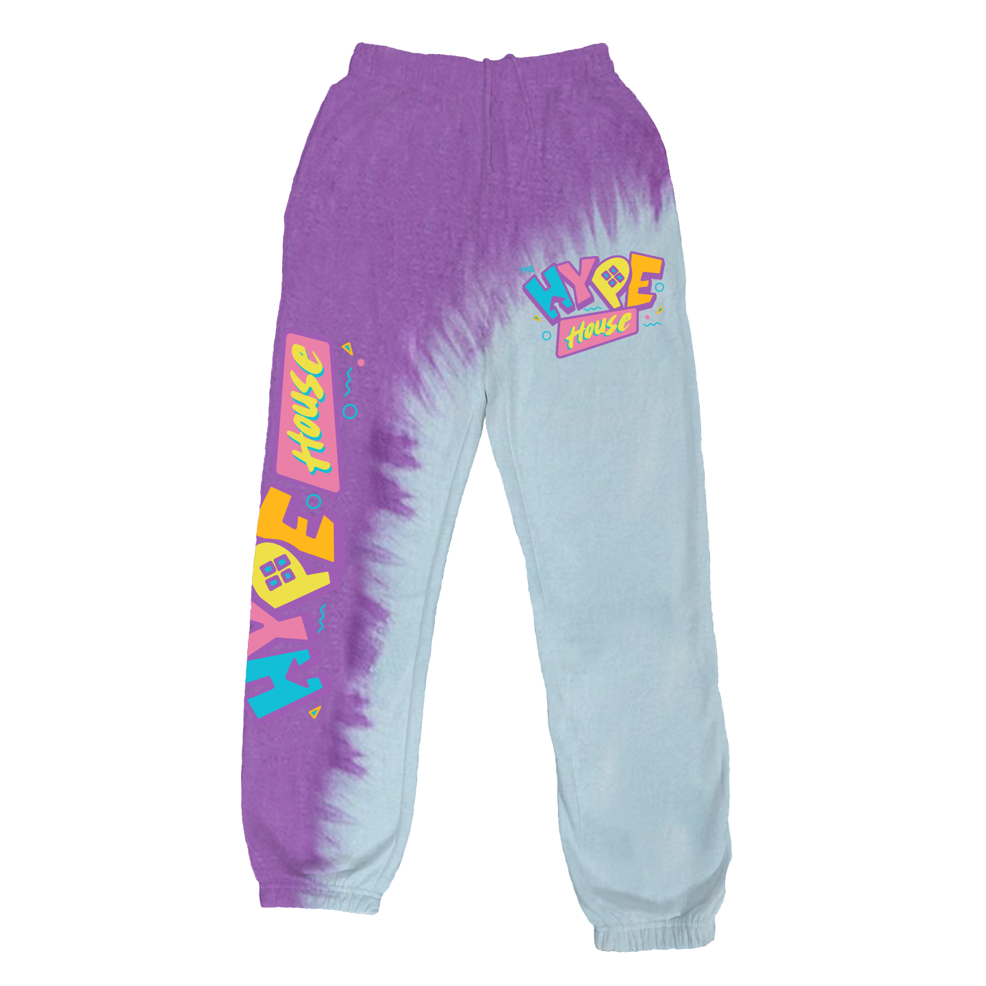 90 S Dyed Sweatpants Hype House La