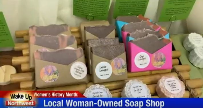 LOCAL WOMAN-OWNED SHOP CREATES UNIQUE SOAPS