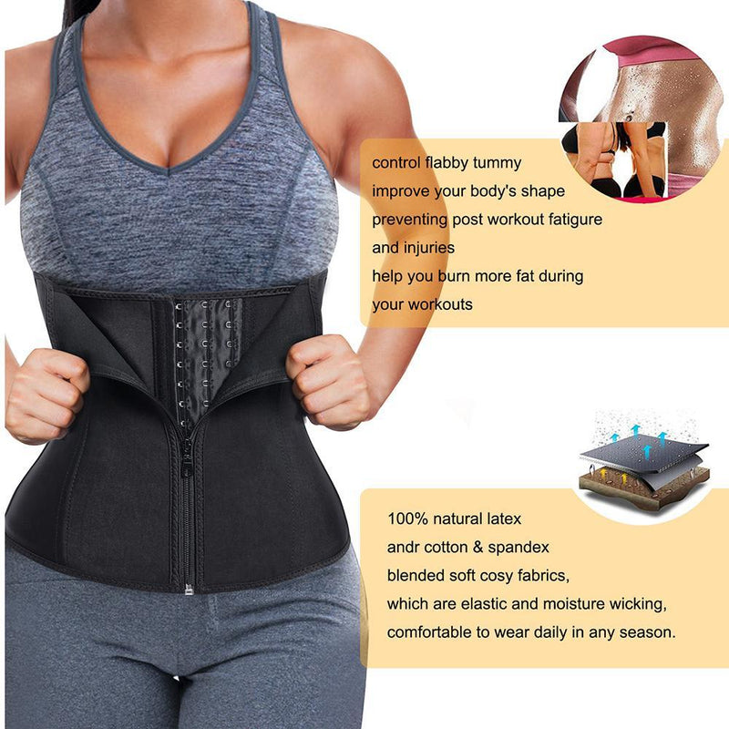 Women Latex Rubber Waist Trainer – BRABIC