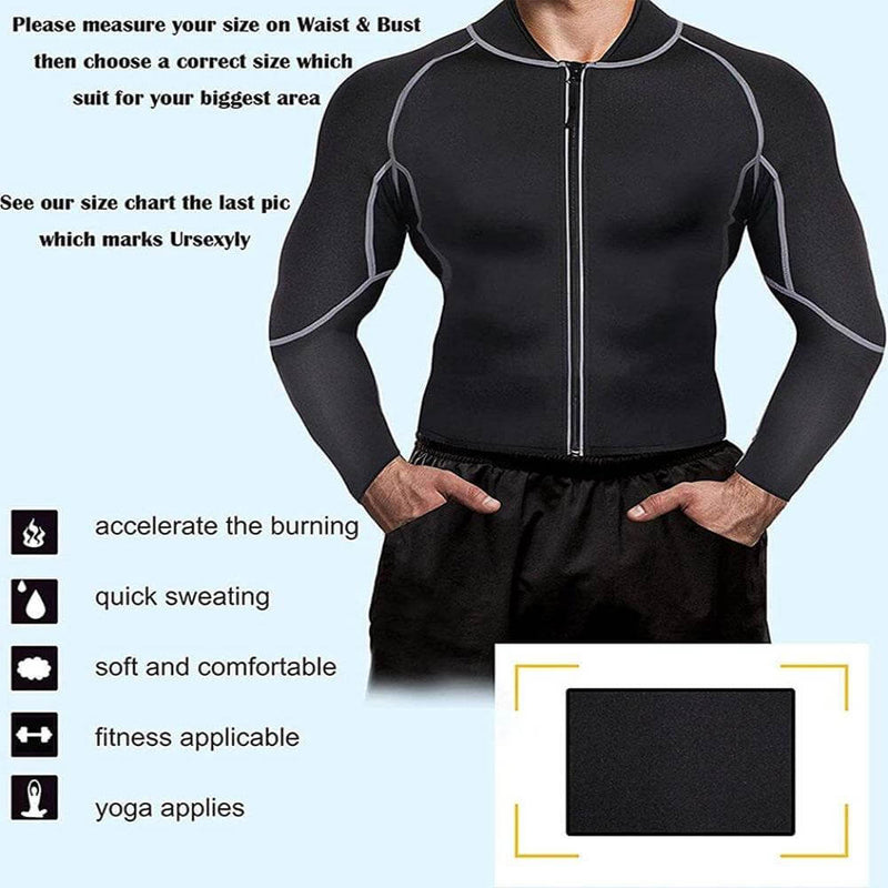 Brabic Workout Sweat Sauna Jacket – BRABIC