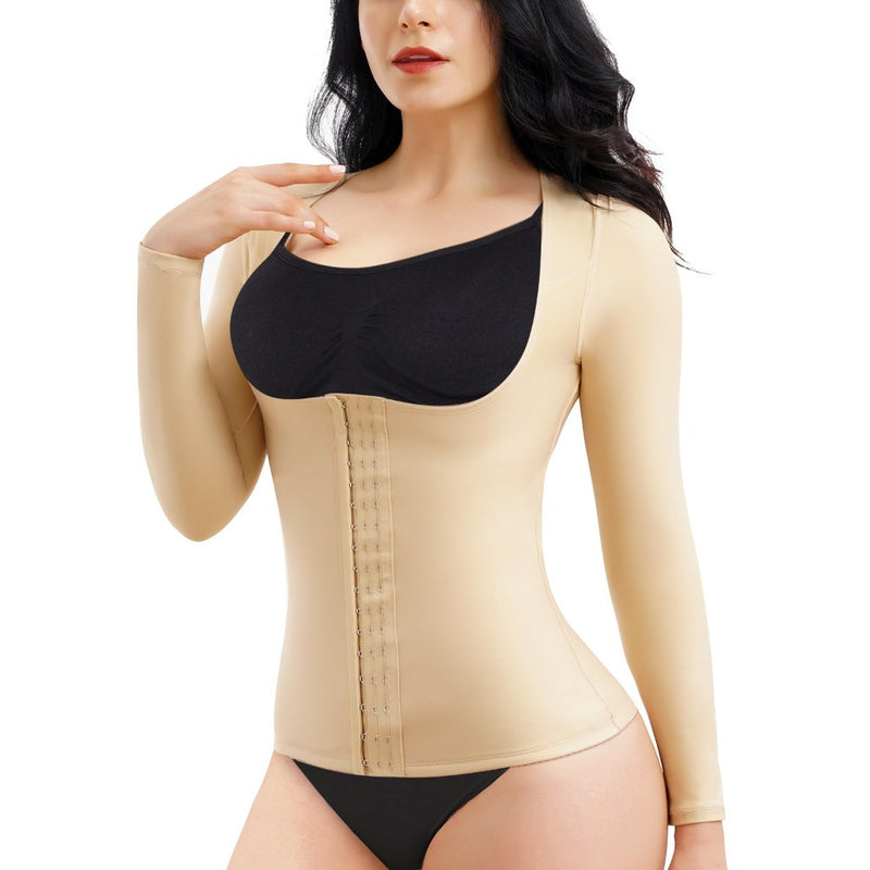1/2 Arm Shaper Shape Chest Clothes Women Bra Support Chest Brace Up  Shapewear Body Shaper for Hunchback,Black-2X : : Clothing, Shoes &  Accessories