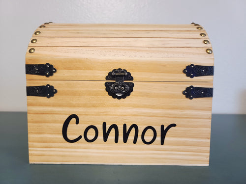 Personalized Wooden Treasure Chest - Great Kids Gift! - by Perryhill  Rustics – PerryhillRustics