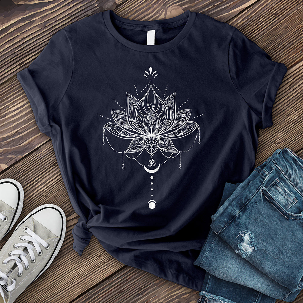Lotus Om T-Shirt – Cosmic Clothing Co.