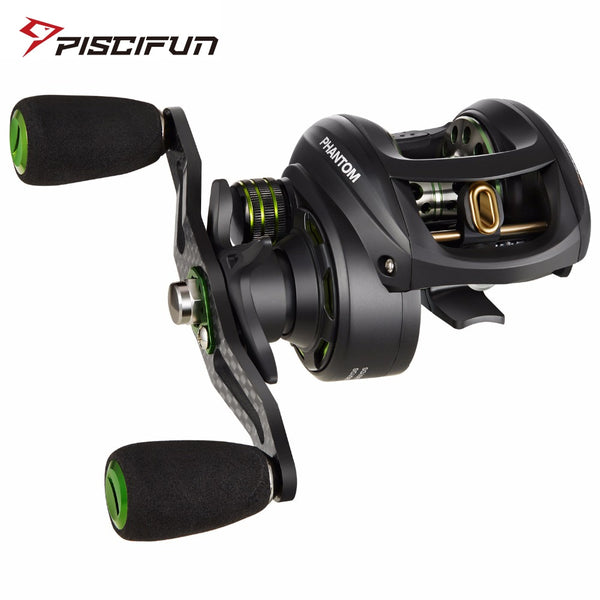 Piscifun Alijos 300 low profile baitcasting reel 15KG max drag 8+1