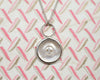 Mother of pearl button necklace (one-off)