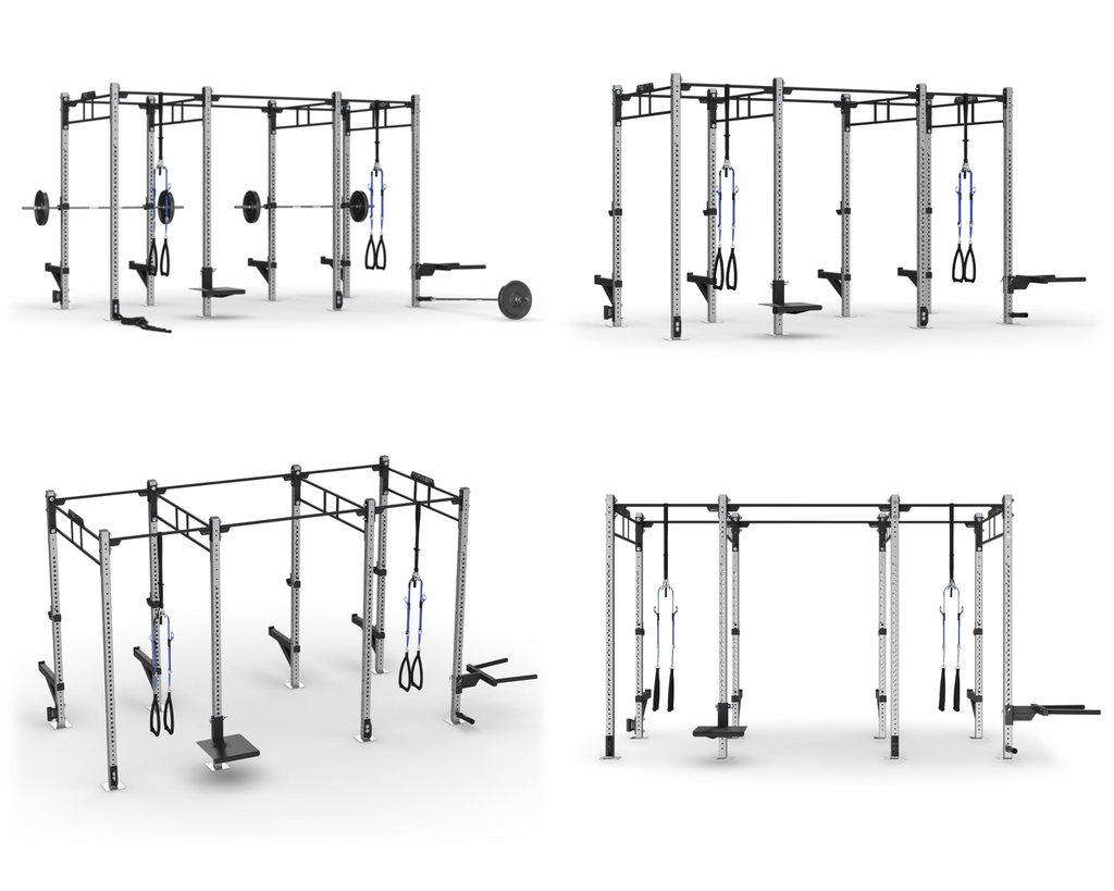 10' Freestanding Builder® Rig: Advanced 2 w/ 2' Monkey Bar Spacing