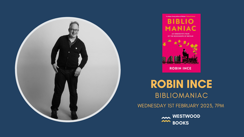 Robin Ince Bibliomaniac Westwood Books 