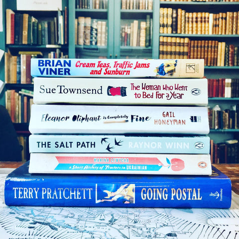 Westwood Books Sedbergh Summer Reading Bookstack