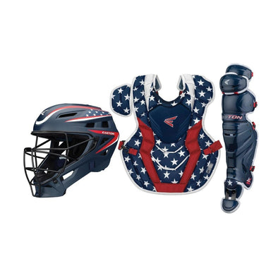 All-Star MVP2500 System 7 Catcher&s Helmet, Adult (Scarlet)