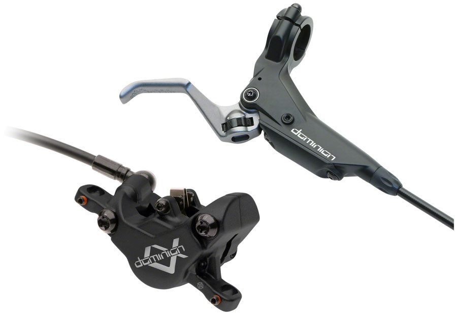 hayes-dominion-a2-sfl-disc-brake-and-lever-front-hydraulic-post-mount-stealth-black-gray
